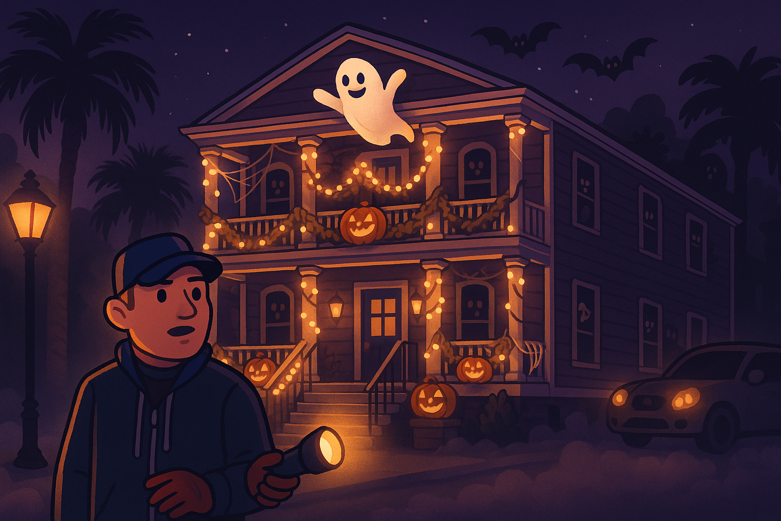 Ghost tours with Adam in Charleston
